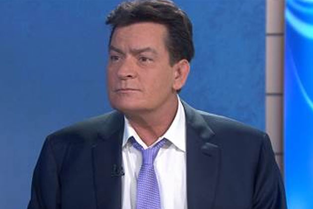 charlie sheen on today show