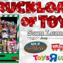 Toys for Tots Truckload of Toys At Toys R Us