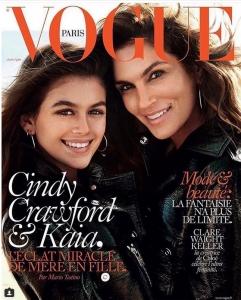 cindy crawford and Kaia