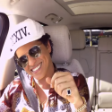 Bruno Mars Carpool Karaoke With James Corden [VIDEO]