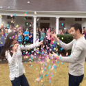Happy News: Wife Is Confused By Rainbow Confetti During Gender Reveal