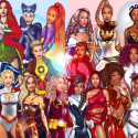 OMG This Artist Turned 20 Female Singers Into Comic Book Characters
