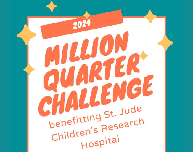 Million Quarter Challenge for St. Jude